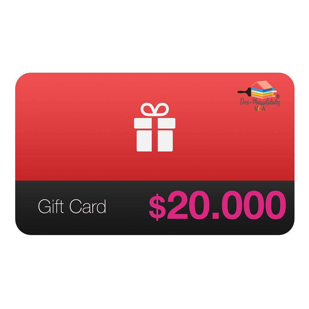 GIFTCARD $20.000
